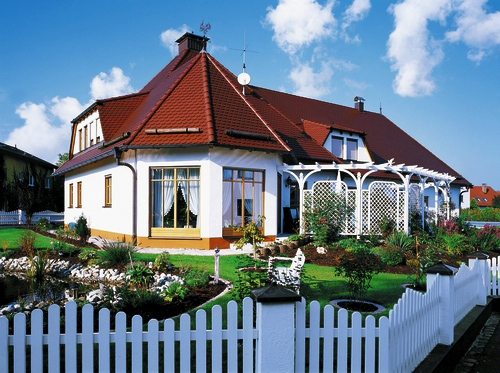 Керамическая черепица Creaton BIBER KLASSIK FINESSE blau glasiert