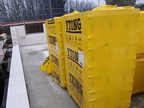 Газобетонные блоки Ytong D500 625х250х100 мм
