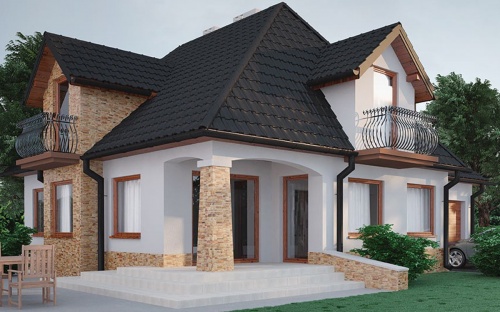 Фасадная клинкерная плитка Cerrad Canella Terra, 490x300x10 мм